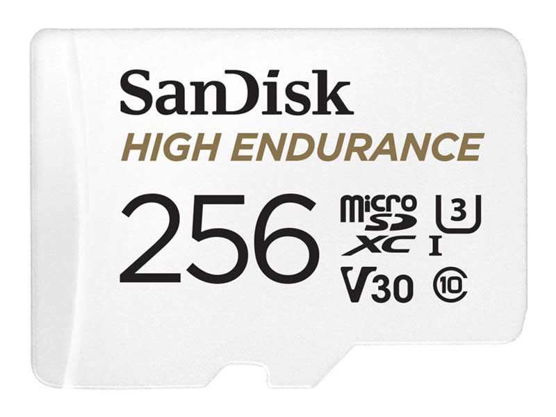 Sandisk Micro SDXC w adapter 256GB Endurance